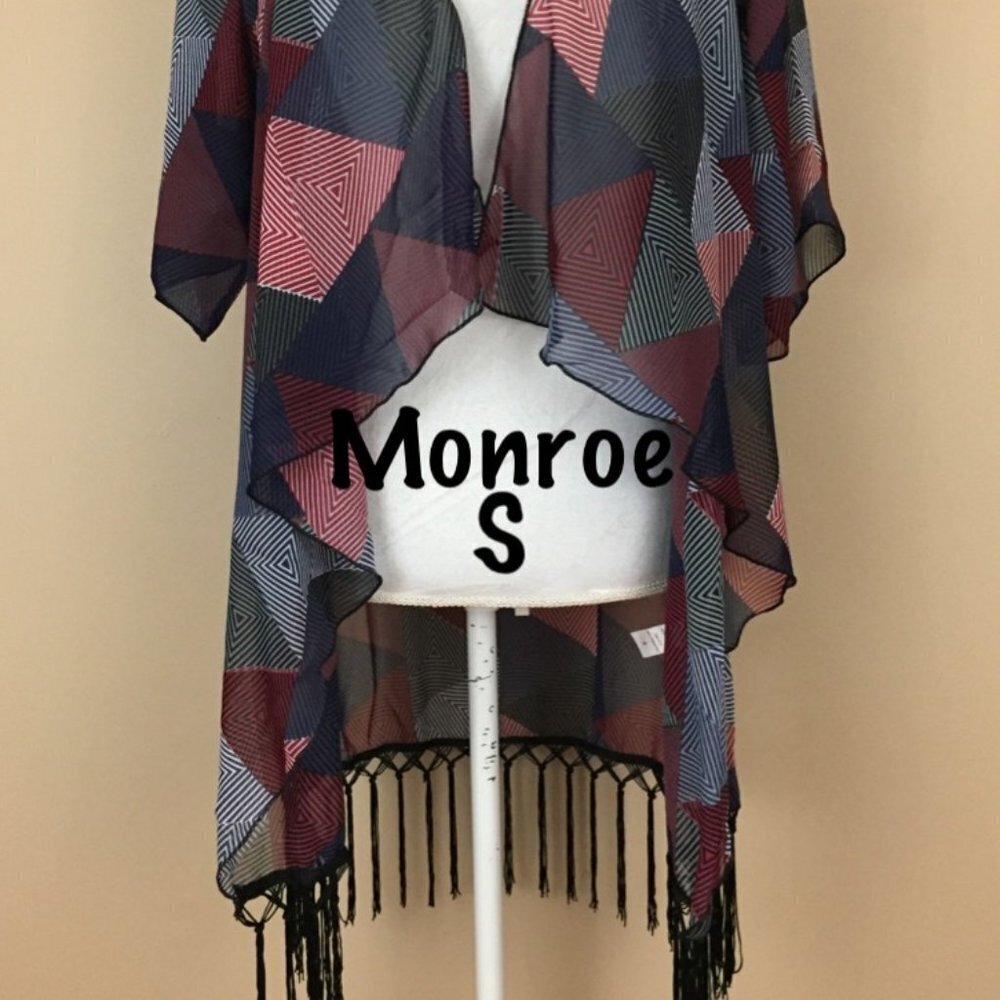 LuLaRoe Monroe Cover Up/Kimono brand new with tags